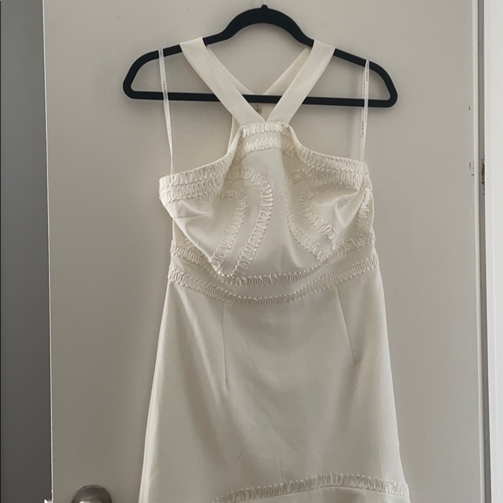 High/Low White Dress